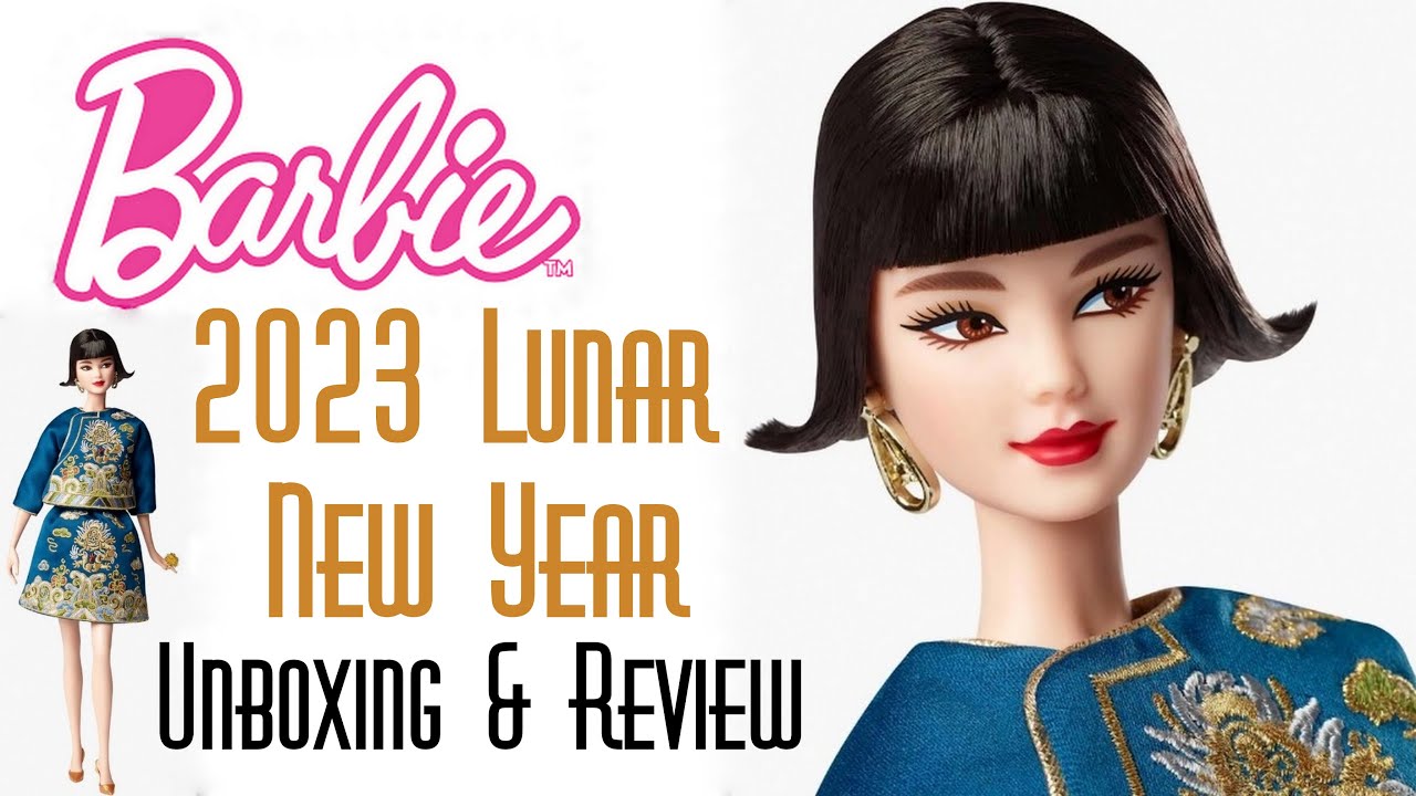 🐉 BARBIE LUNAR NEW YEAR 2023 DOLL 👑 EDMOND'S COLLECTIBLE WORLD 🌎 UNBOXING & REVIEW 🌑 MATTEL