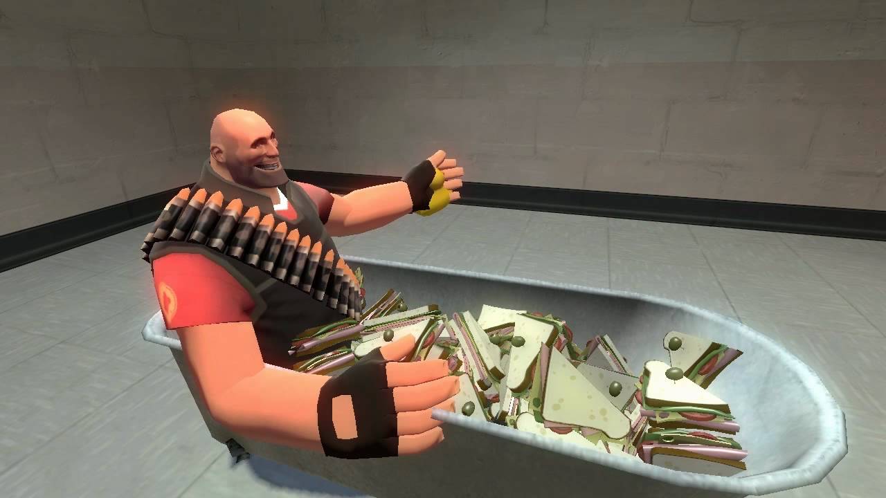 TF2 Machinima - Heavy's bath time