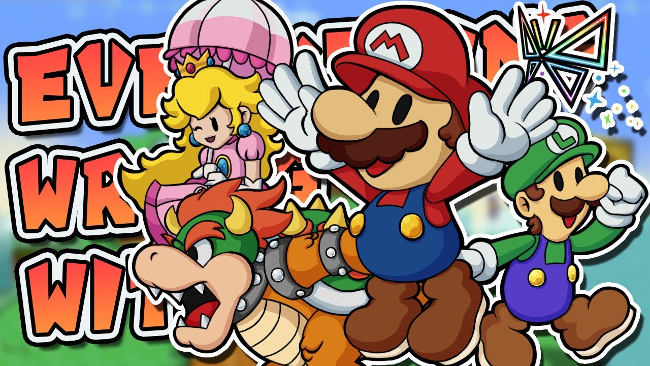 Всё, что не так с Super Paper Mario за 29 минут