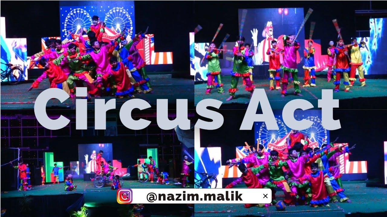 Circus Act Best Dance Performance / School Annual Function Performance / Joker Dance Performance