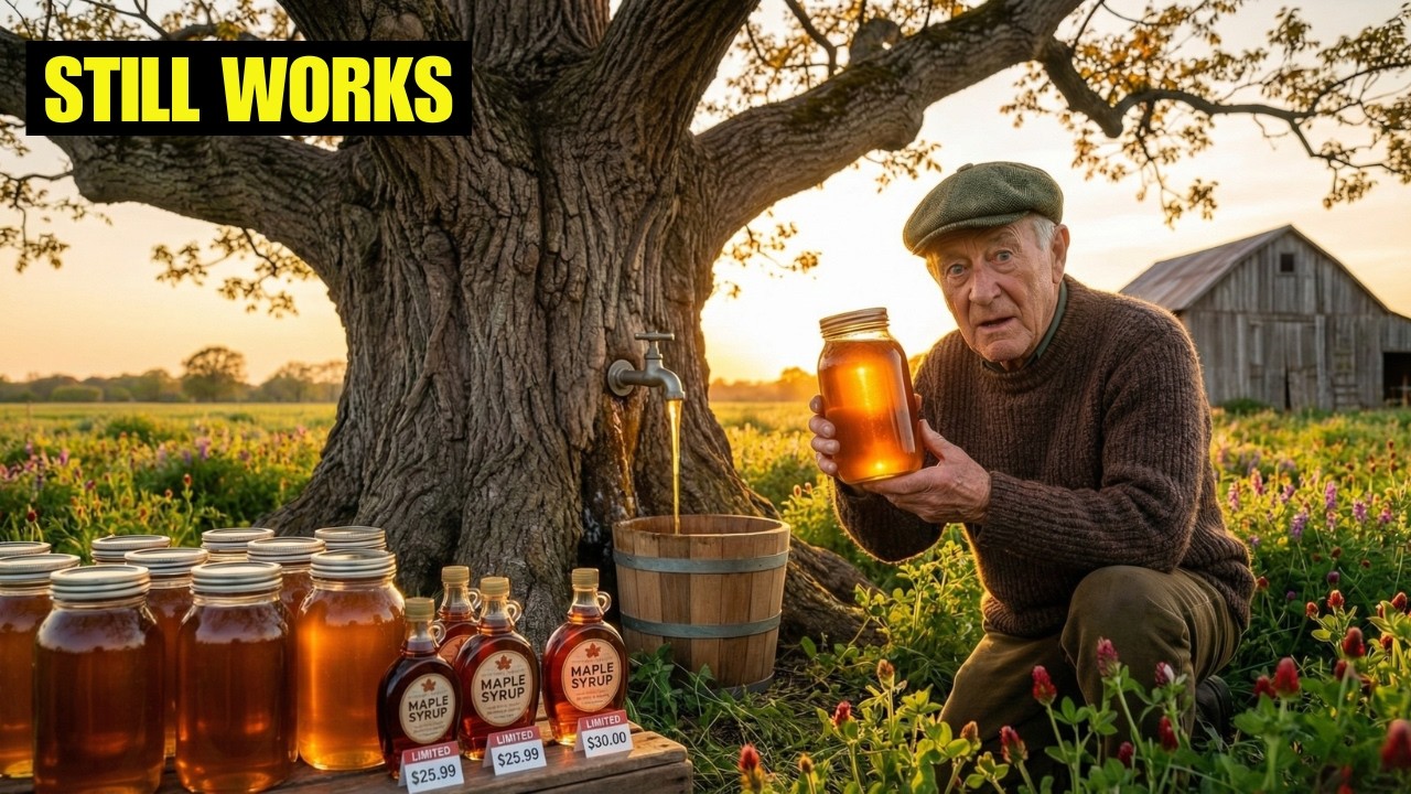 Better Than Maple Syrup. Taps For 100 Years. Grows In Any Climate — Why Don't You Know It?