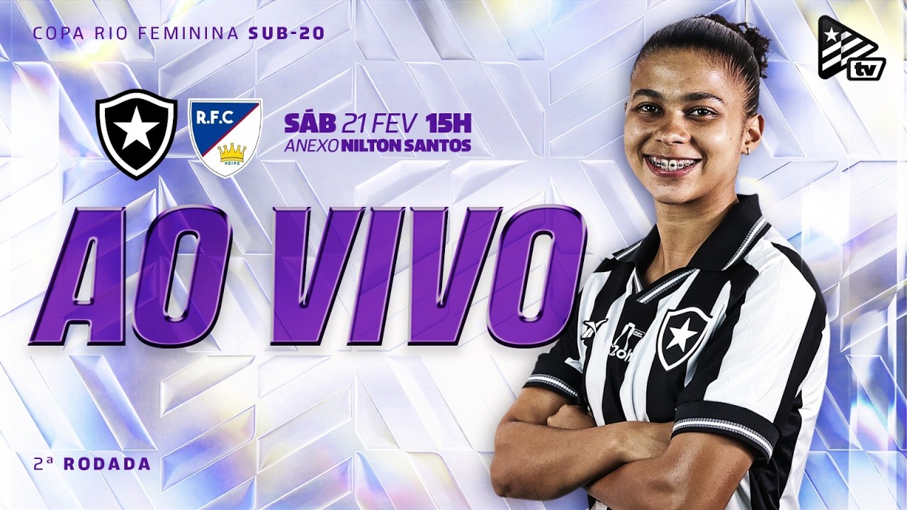 AO VIVO COM IMAGENS | Botafogo x Heips | Copa Rio Feminina Sub-20
