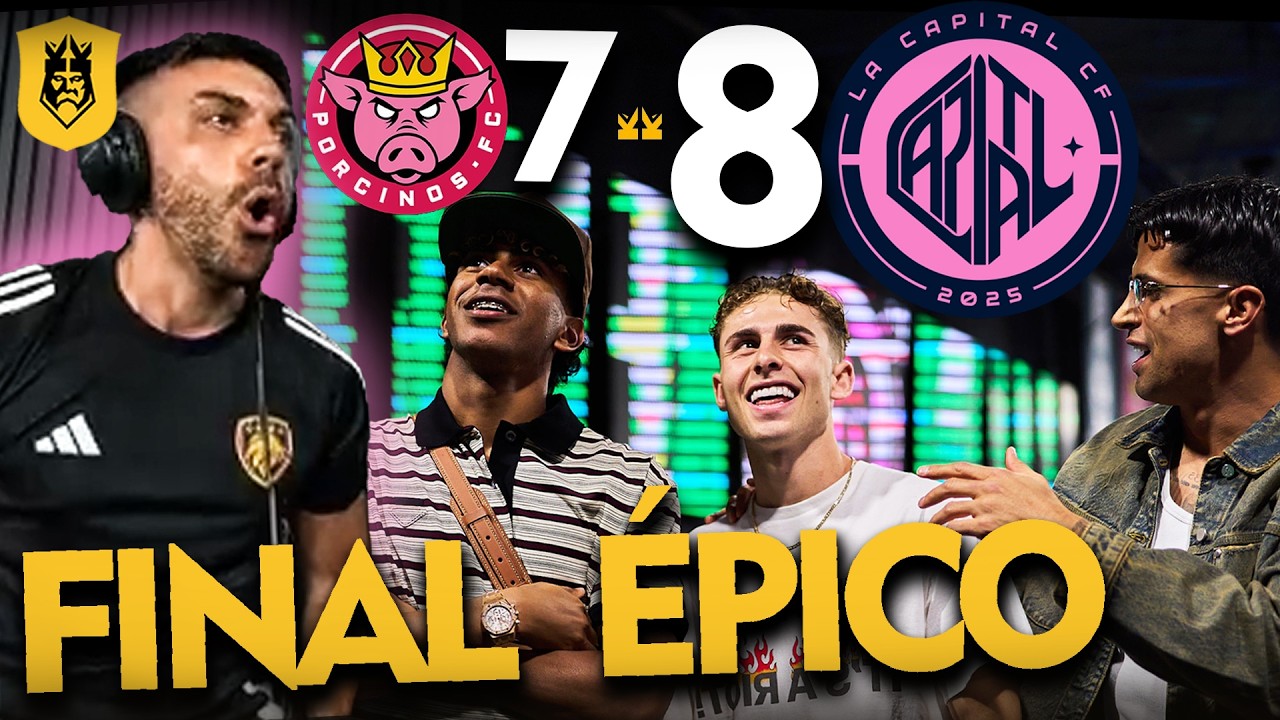 DJMARIIO reacciona a LAMINE YAMAL y el Triunfo de LA CAPITAL VS PORCINOS FC | Kings League Spain
