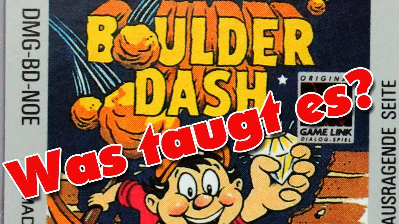 Was taugt Boulder Dash (GameBoy) heute noch? (Review/Test)