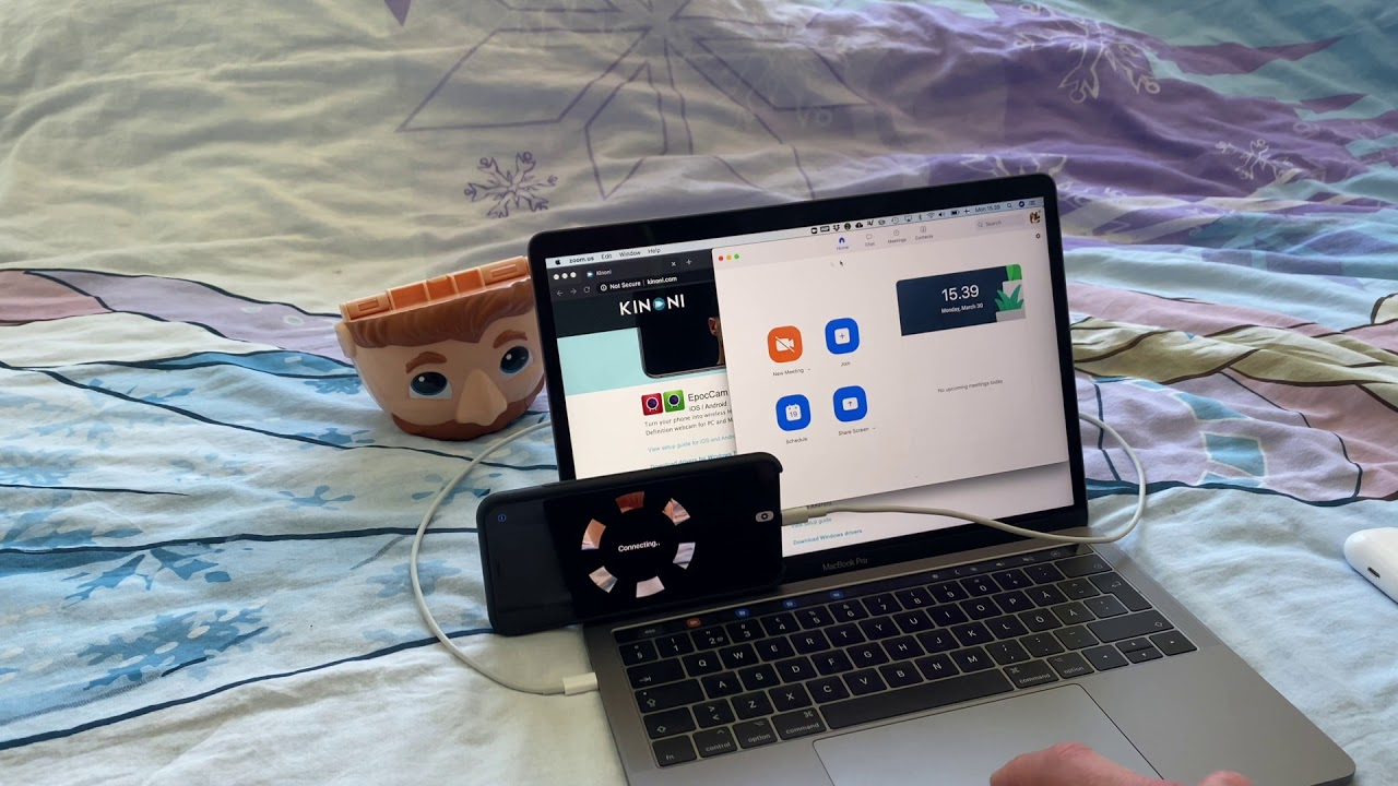 EpocCam setup for Zoom on macOS