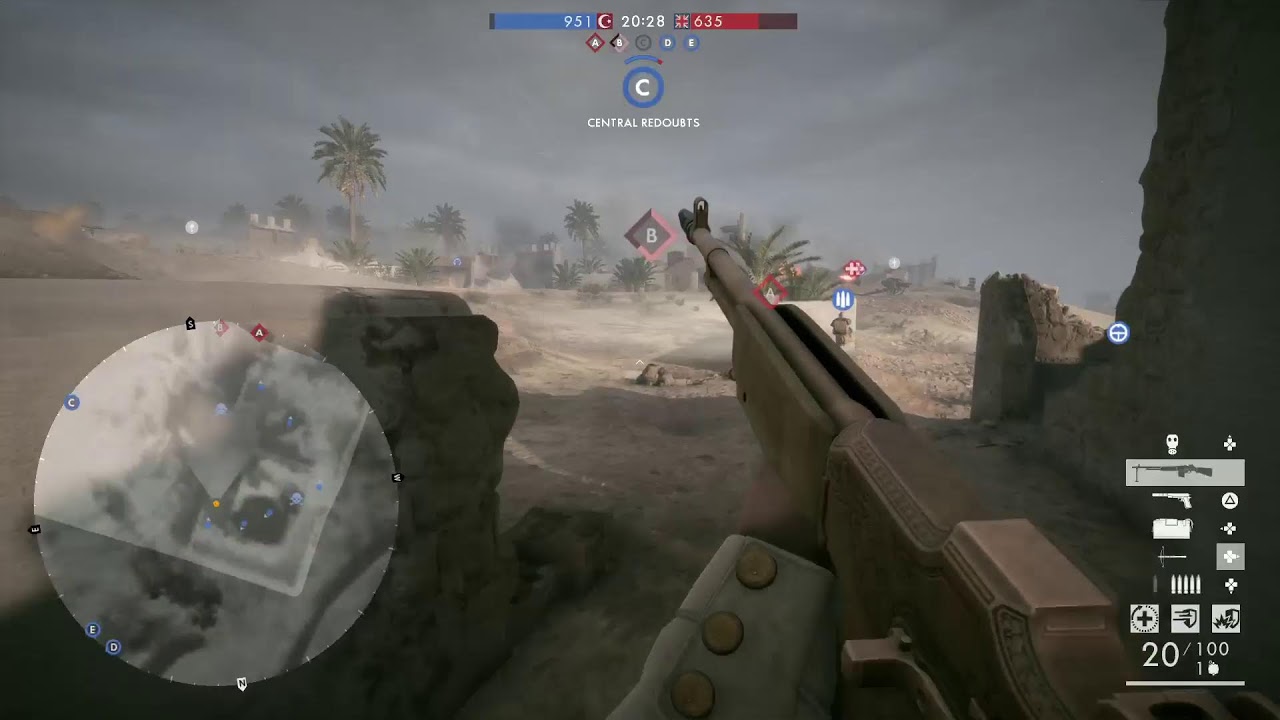 Battlefield 1 multiplayer gameplay