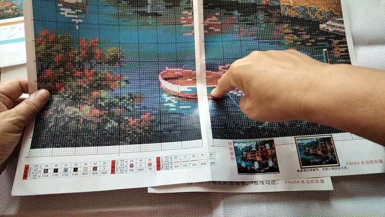 Первый крестик на чистой канве. Как его найти?