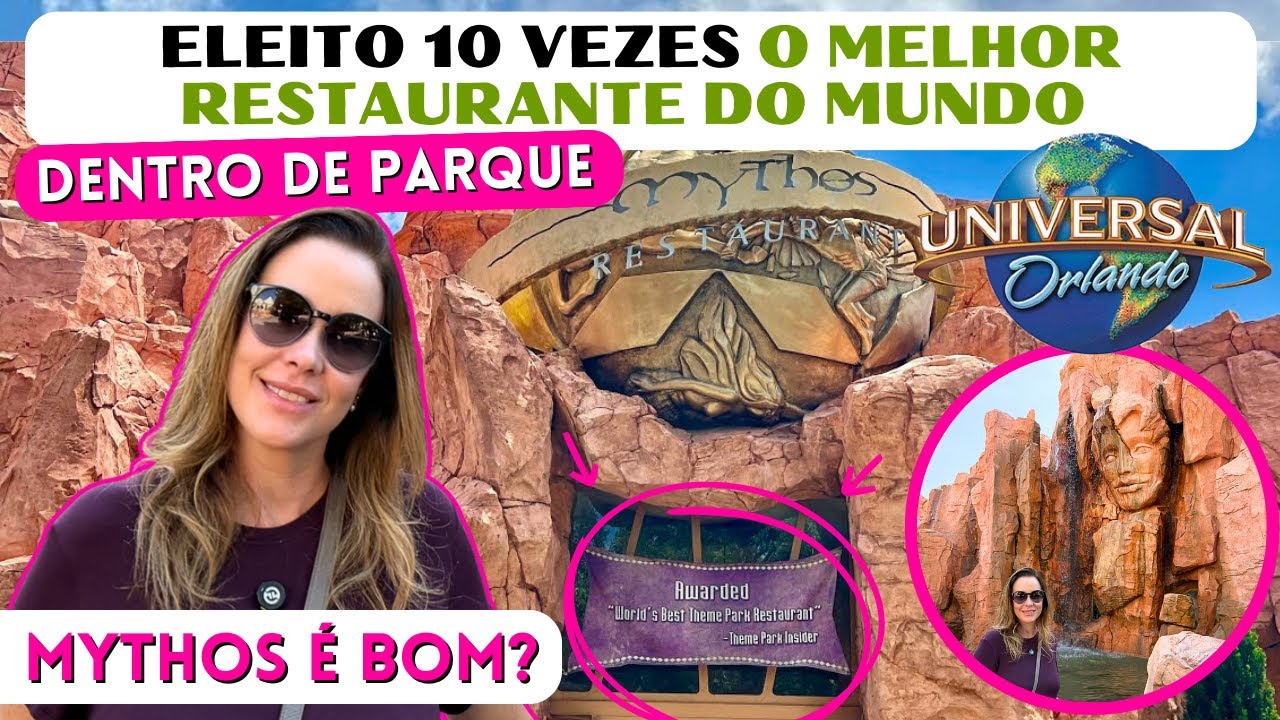 ELEITO 10 VEZES O MELHOR RESTAURANTE DO MUNDO! MITHOS DA UNIVERSAL ORLANDO VALE A PENA ?