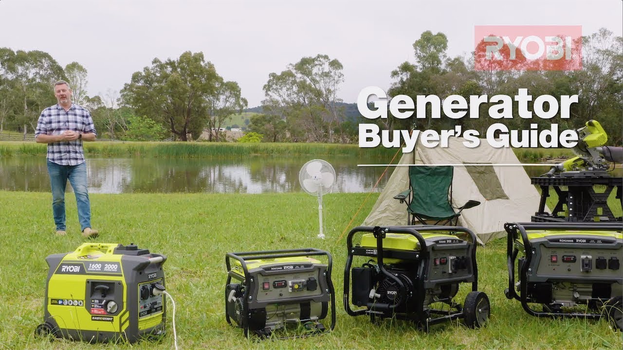 RYOBI: Generators Buyer's Guide