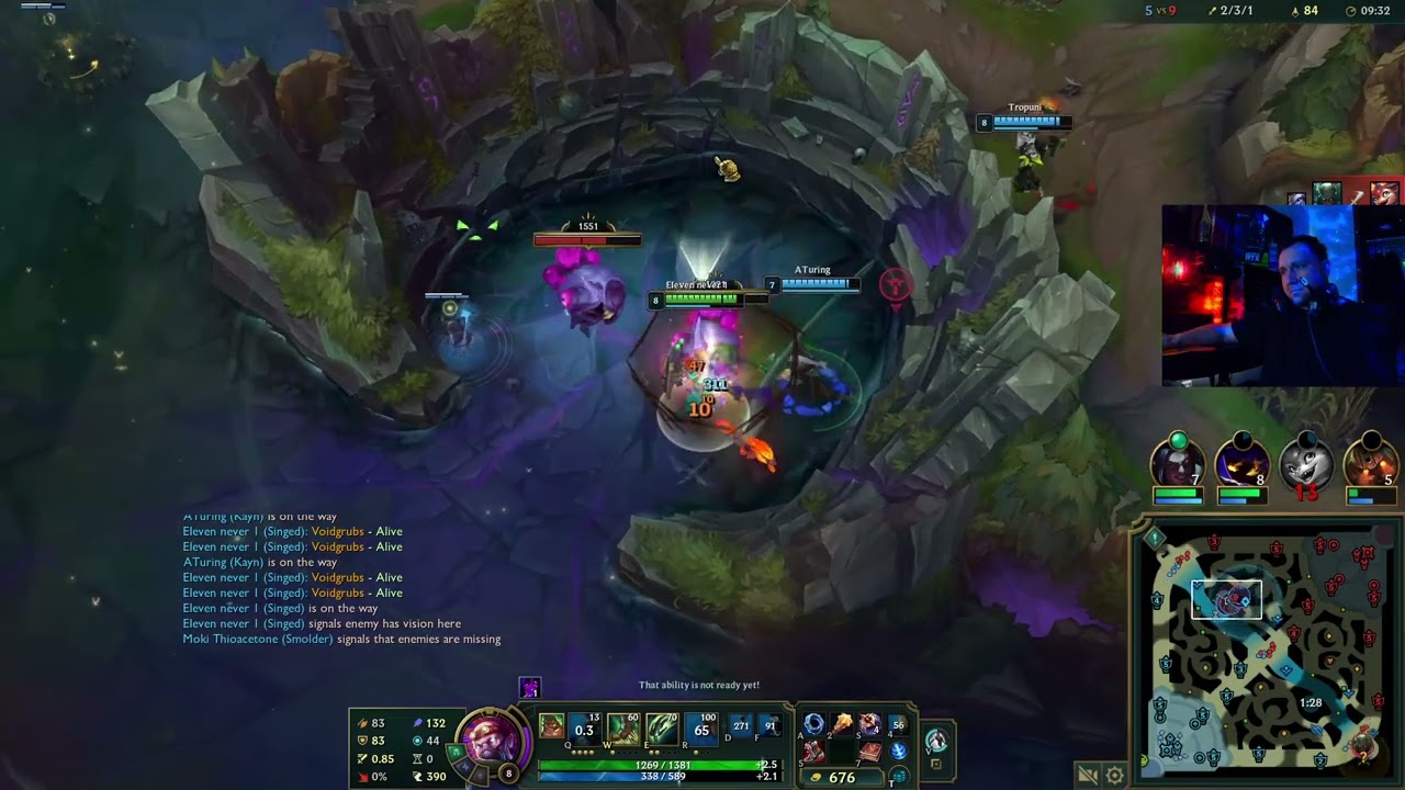 Singed VS Voli! WHATS GOING ON DOWN THERE?!?