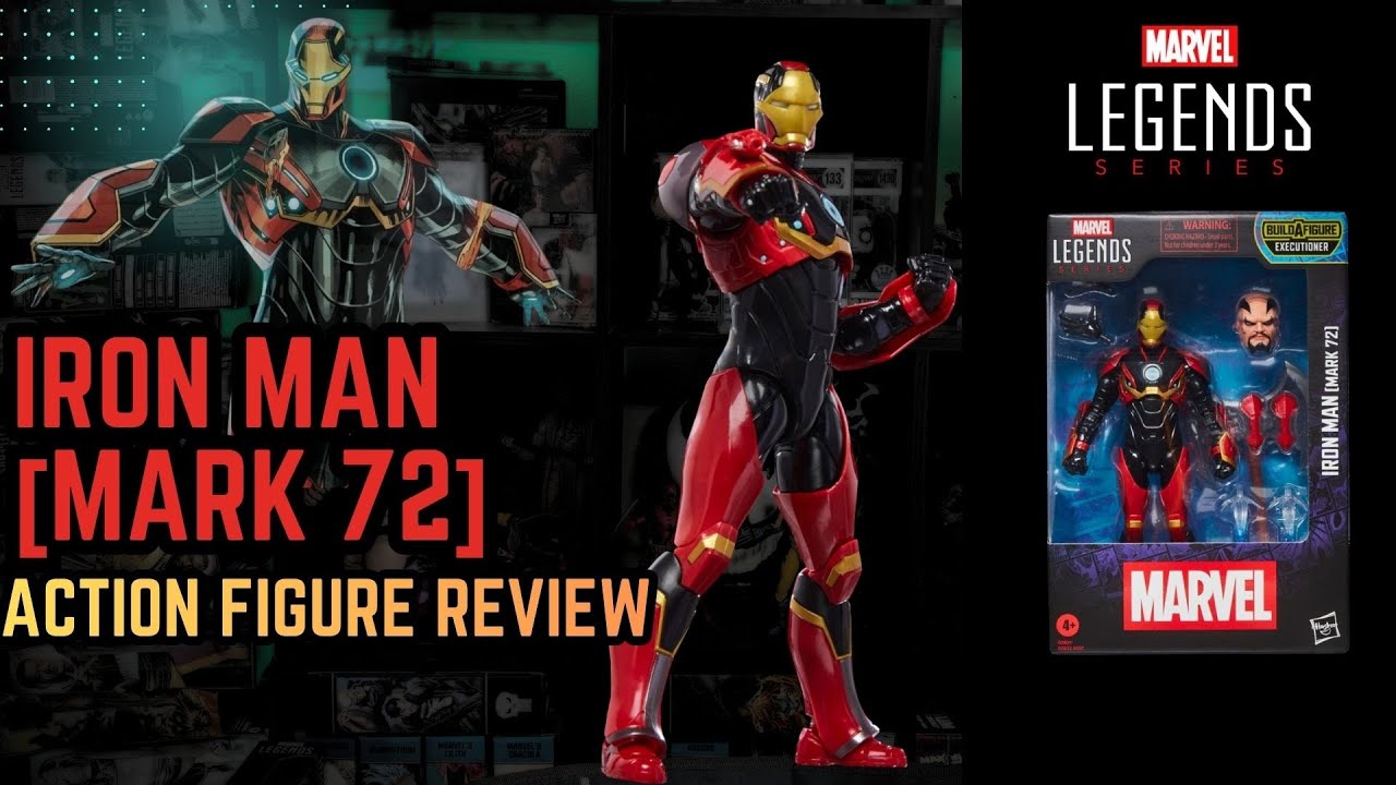 Серия Marvel Legends | Обзор фигурки Iron Man [Mark 72] Executioner Build-A-Figure Wave