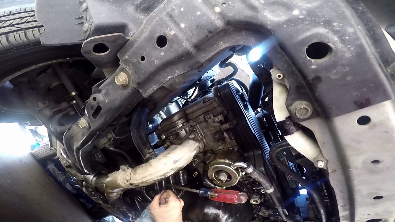 05 Forester Oil Pan Removal