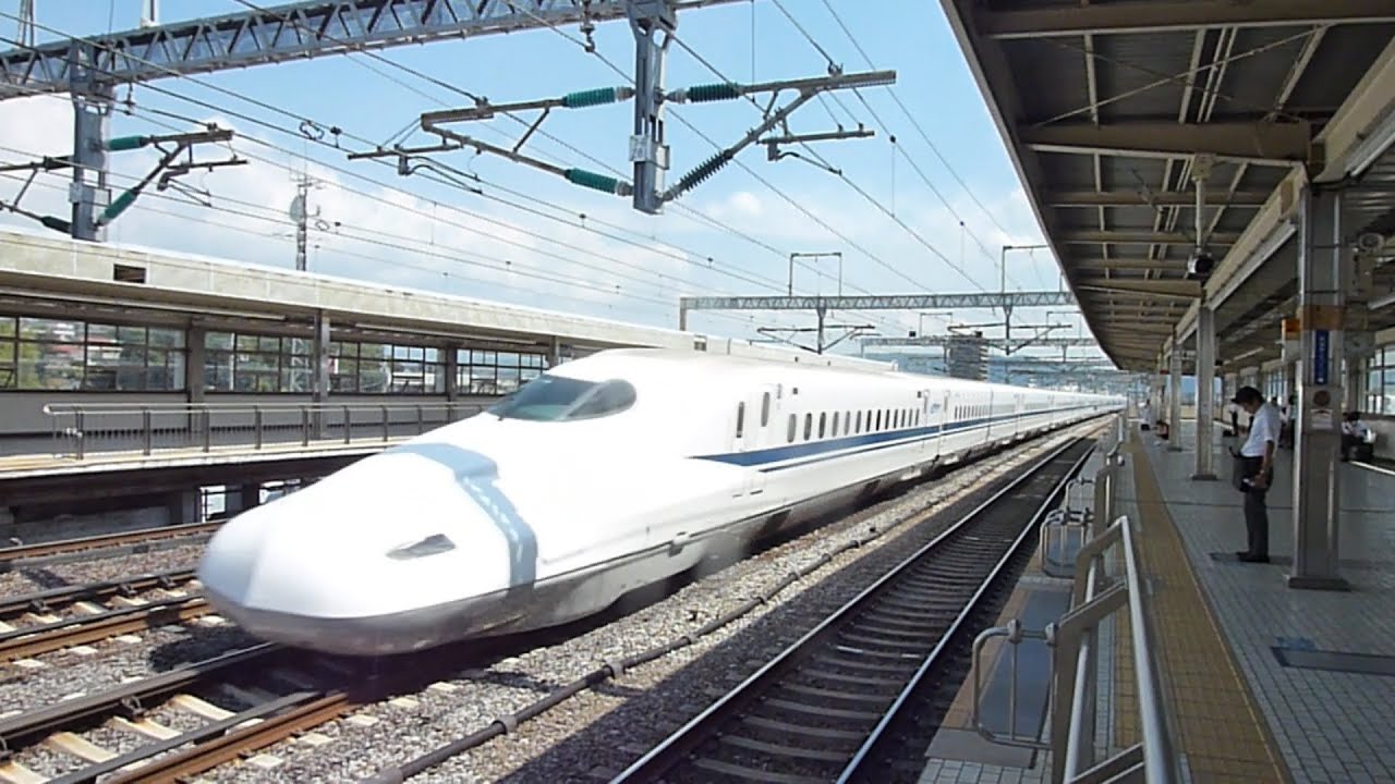 How fast is a Bullet Train? (新幹線)