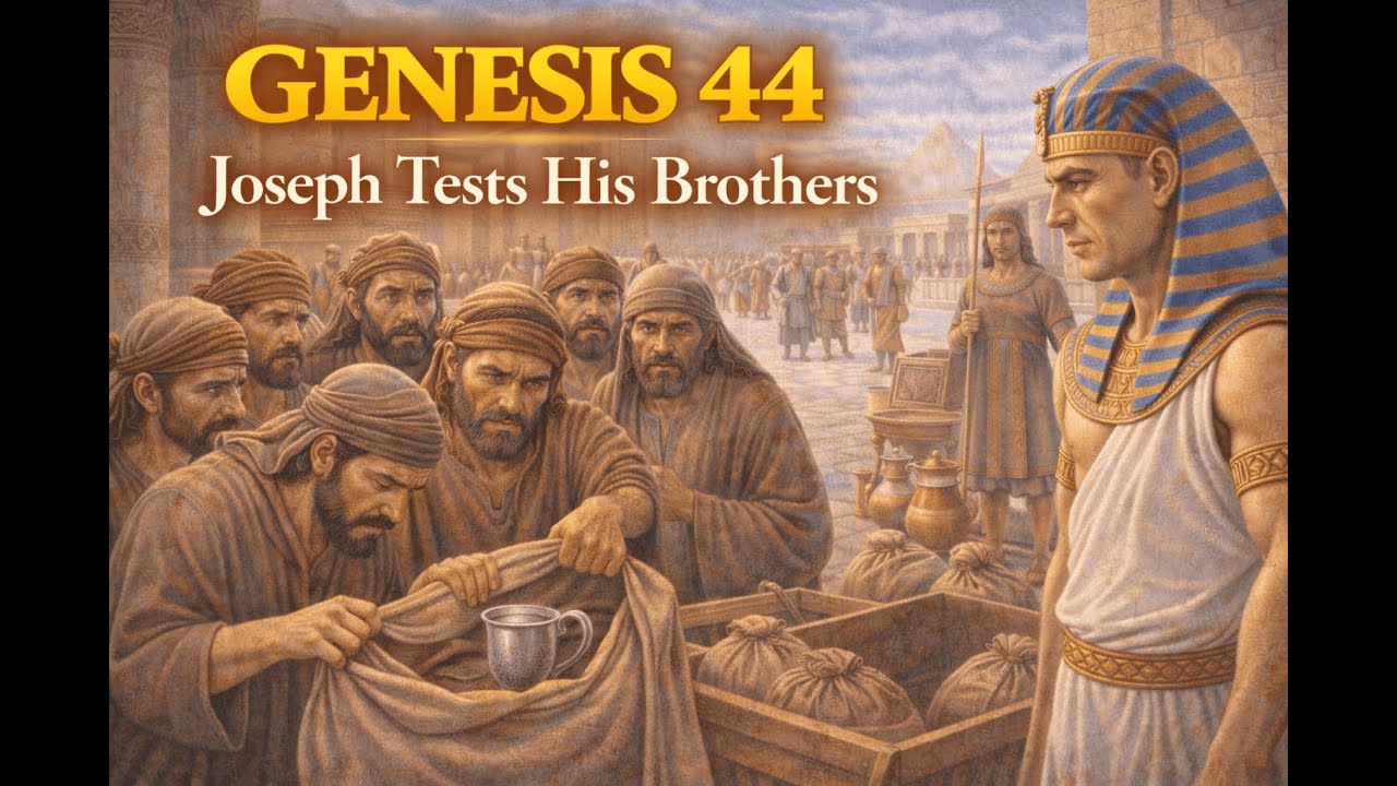 Genesis Chapter 44 | Joseph Tests His Brothers – Bible Reading + Reflection