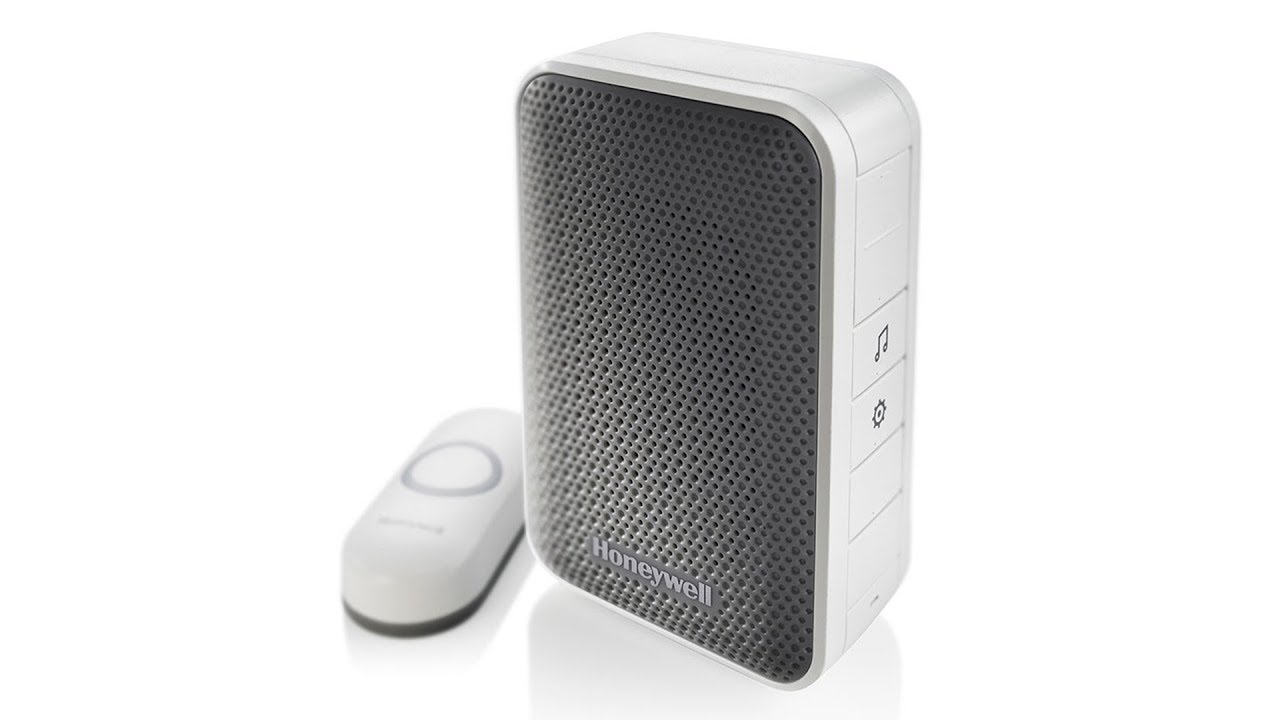 Портативный беспроводной дверной звонок Honeywell 3 серии с кнопкой (RDWL311A)