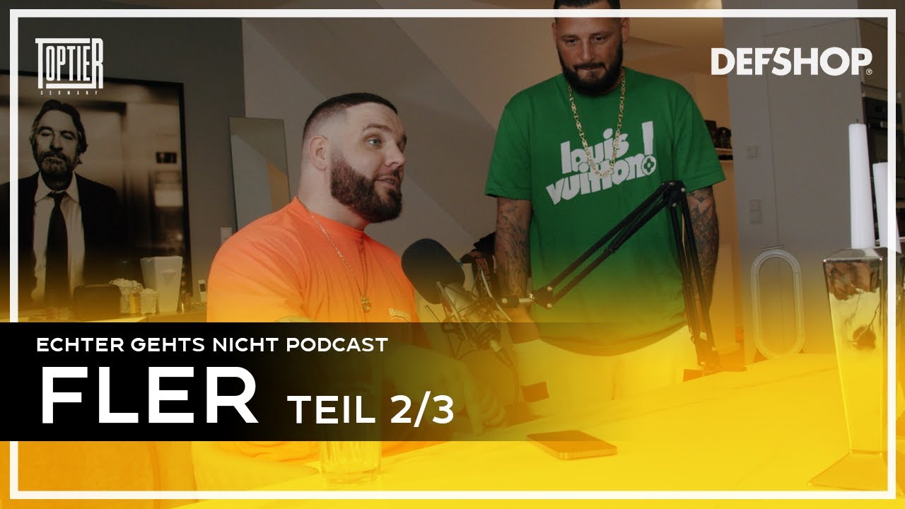 FLER über seine Beef-History, die Karotten-Gerüchte und Aggro Berlin #echtergehtsnicht Podcast (2/3)