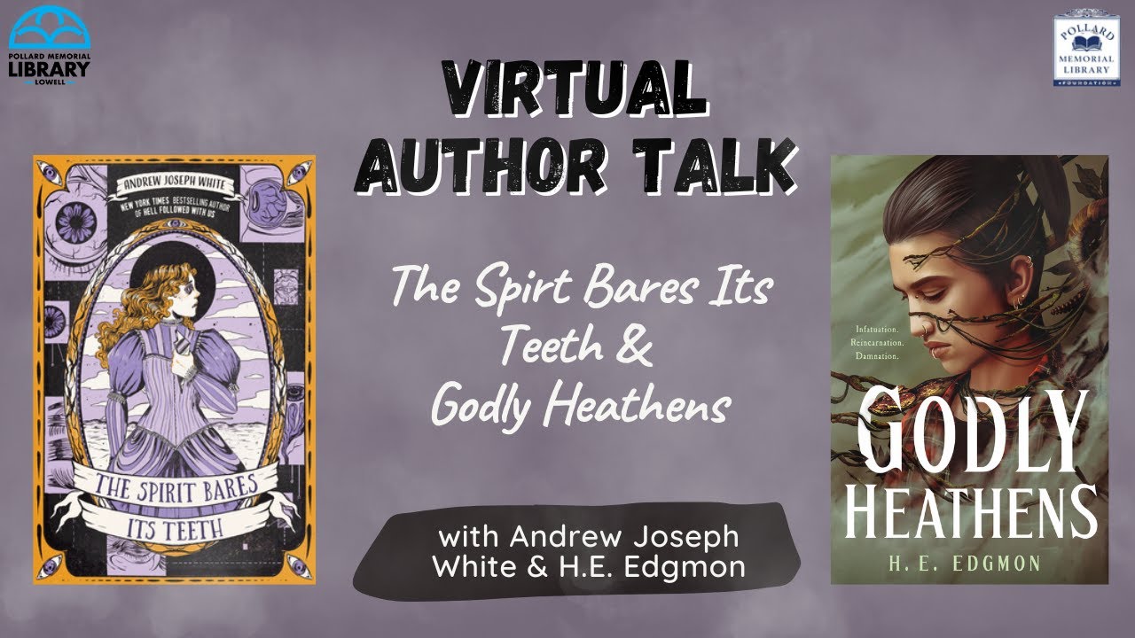 Author Talk -- In Conversation: H.E. Edgmon & Andrew Joseph White