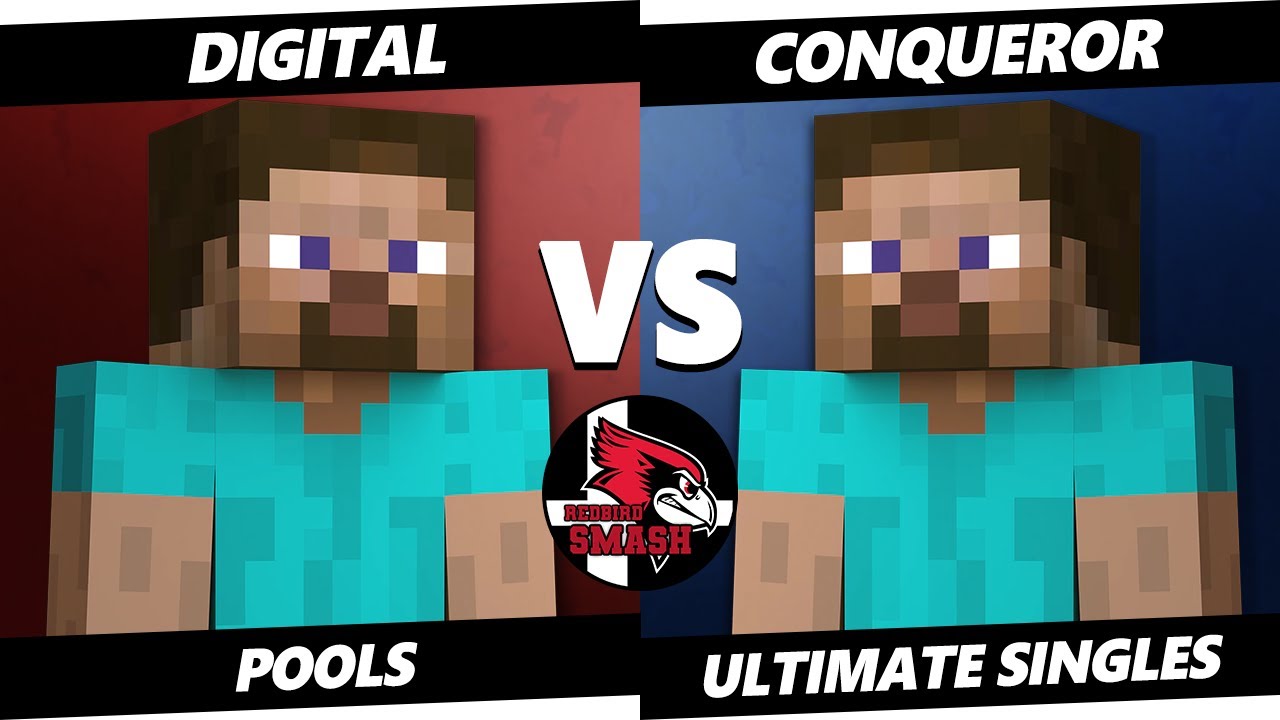 The Bird House 14 - DIGITAL (Steve) Vs. Conqueror (Steve) Smash Ultimate - SSBU