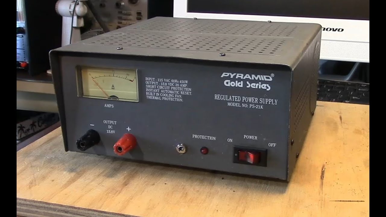 Pyramid PS 21K Power Supply repair and mod