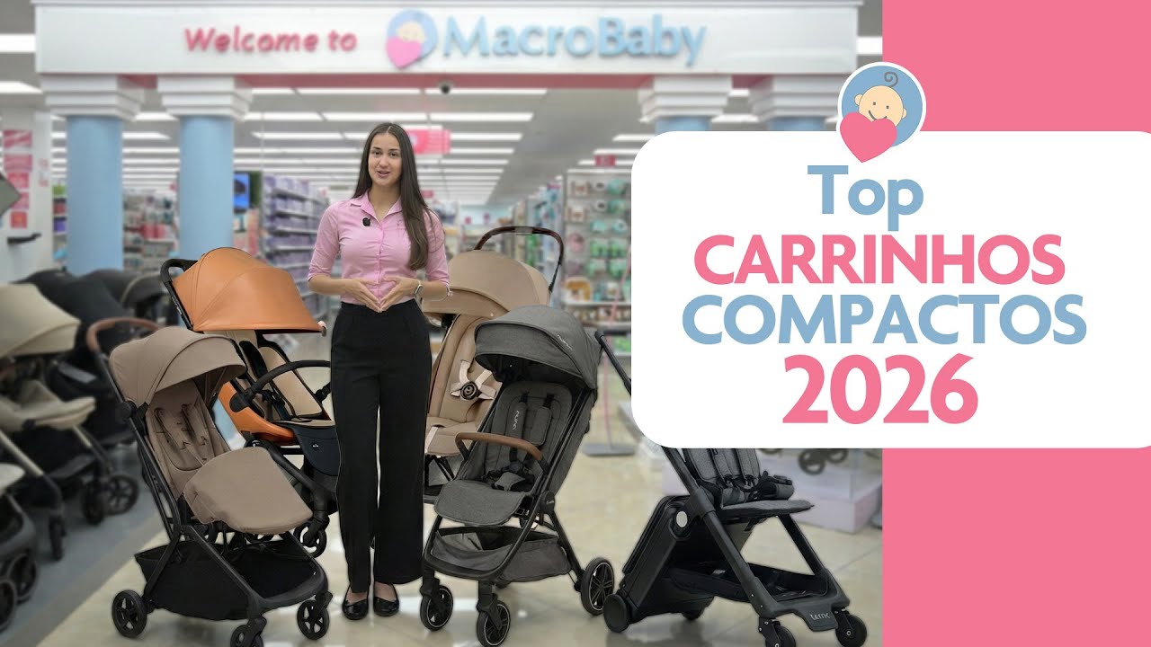 Top Carrinhos Compactos 2026 | Top Escolhas Macrobaby