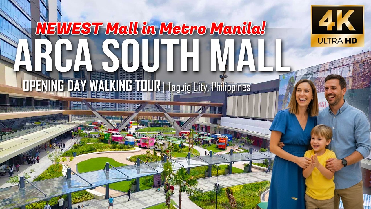 Arca South Ayala Mall | The NEWEST Mall in Metro Manila 2026 [4K]