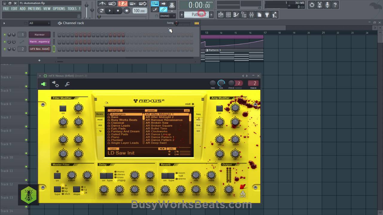 FL Studio 12 Beginners - How to Use Automation