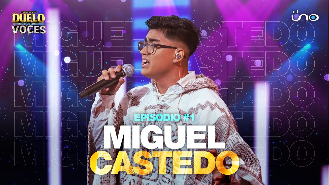 Miguel Castedo nos regala una apertura magistral interpretando “Munasquechay” de Los Kjarkas. 🎙️🔥