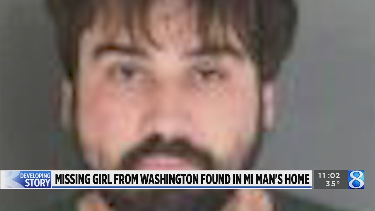 Police: Missing girl from Washington found at Michigan man’s home