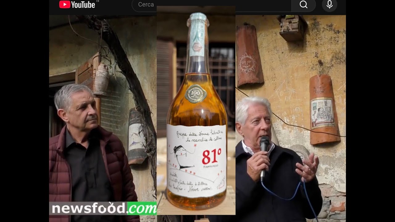 (Video 2 di 3) Accensione 81° fiammifero Grappa Romano Levi