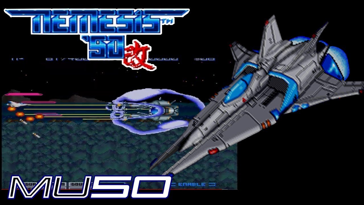 NEMESIS '90 KAI (ネメシス'90改) X68030用 [MU50]  ノーミス クリア動画 / (60fps)