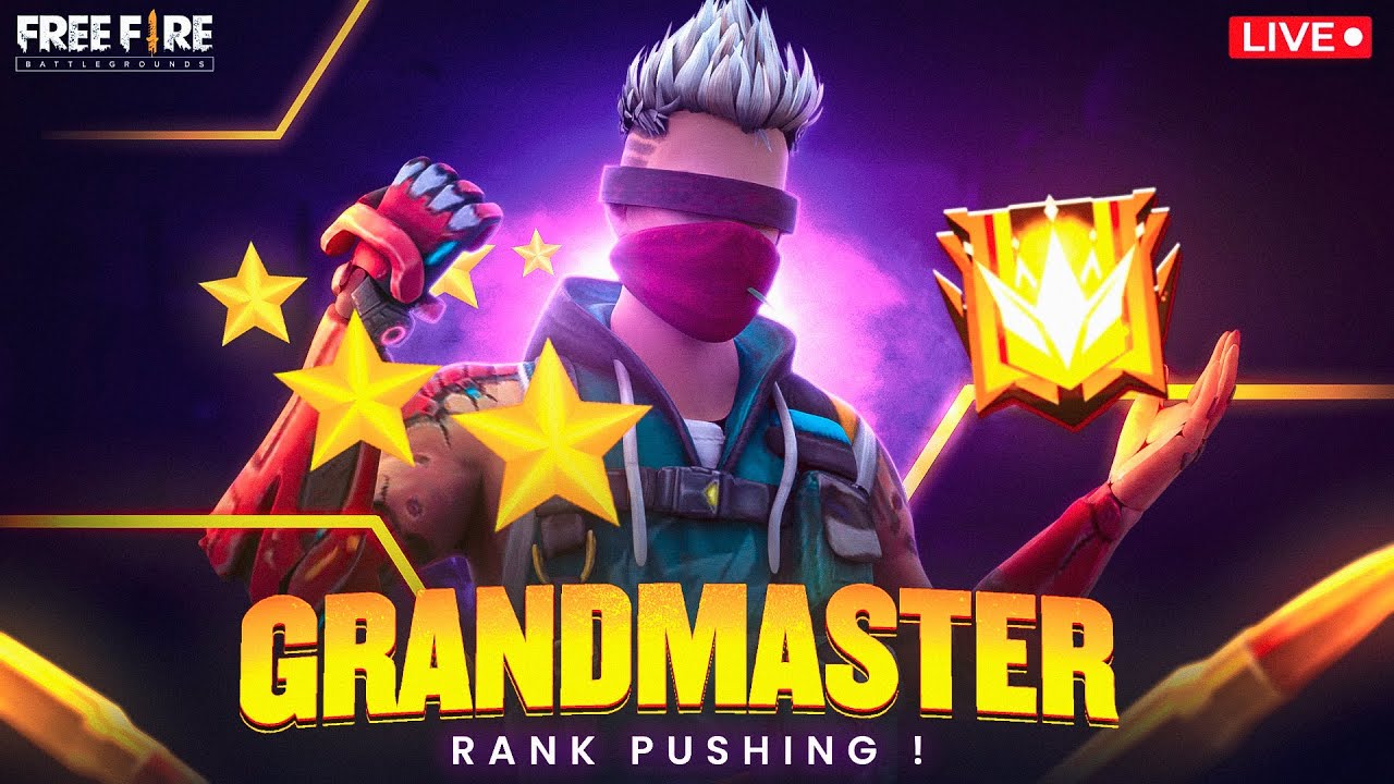 Grandmaster Lobby Live Rank Push Free Fire Telugu  - Munna Bhai is Live  - Telugu Gaming Live #MBG