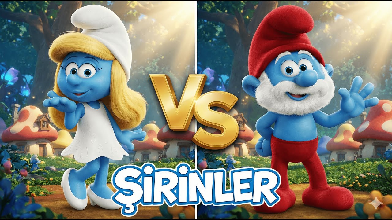Gargamel'in Şatosu! 😱 Şirinler Köyü'nde Seçim Senin! | Ada ve Arya