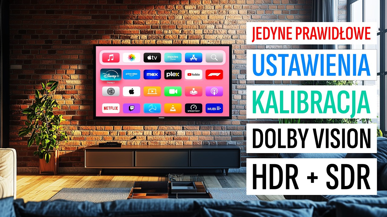 Jedyne prawidłowe ustawienia Dolby Vision / HDR dla Apple TV i kalibracja kolorów telewizora (2024)