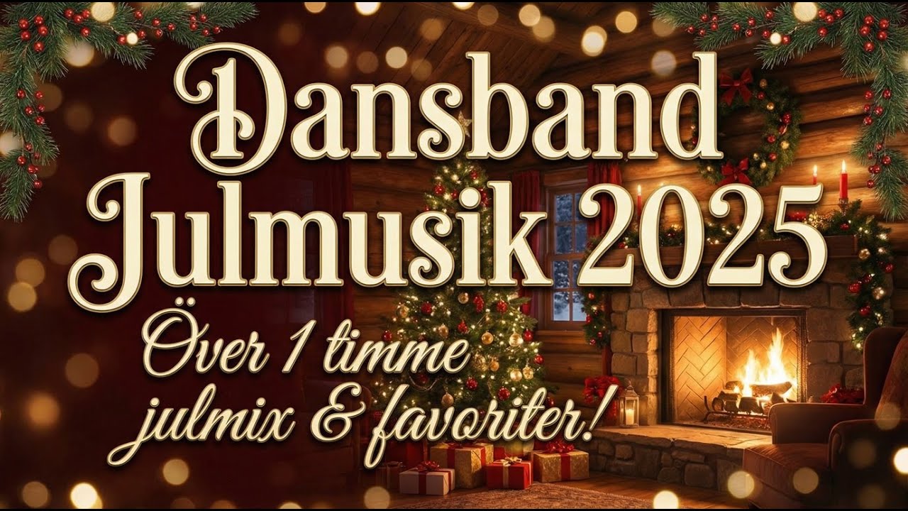 Dansband Julmusik 2025 🎄 Sveriges dansband – över 1 timme julmix & favoriter