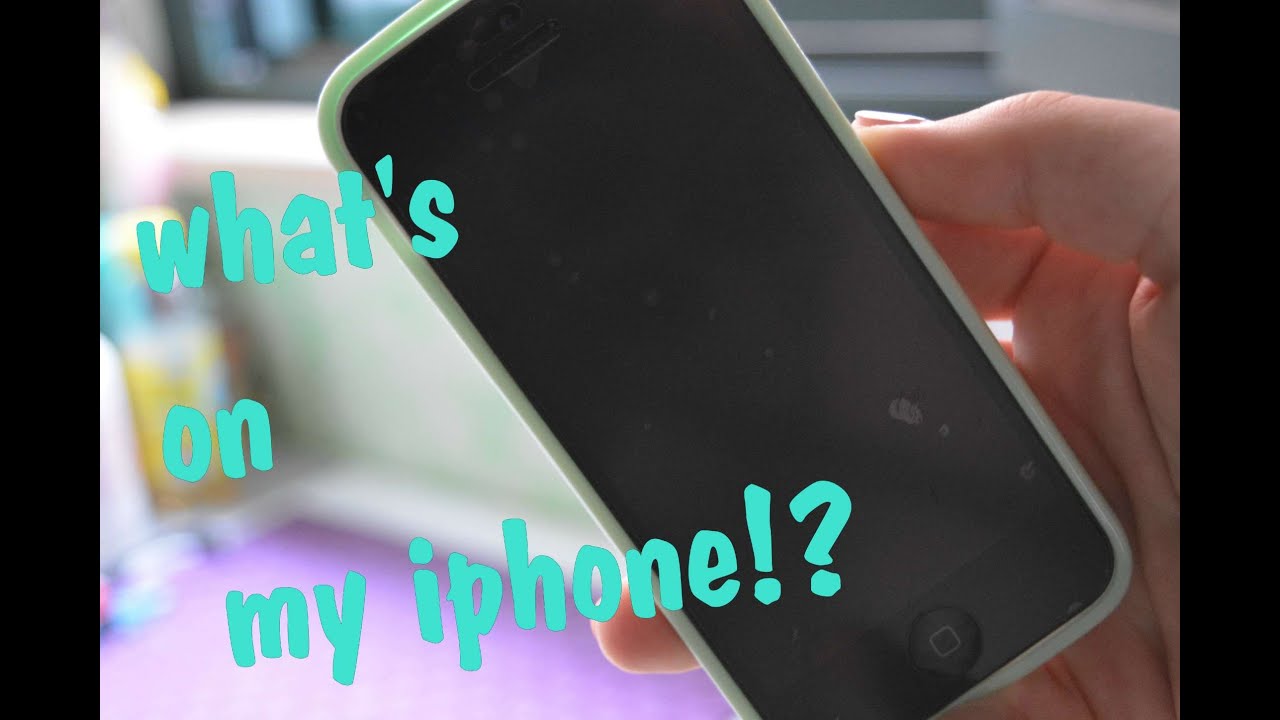 What's on my IPhone 5C