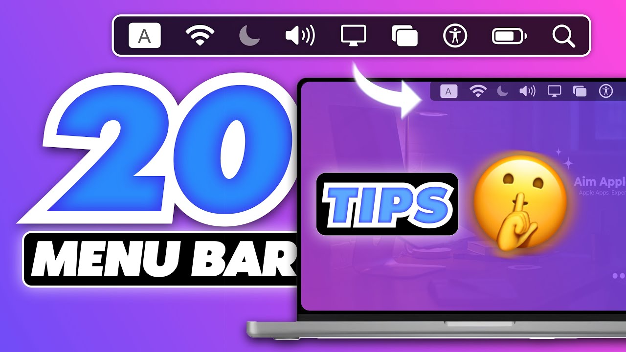 MacOS Menu Bar Tips | Power Tips to Customize Mac Menu Bar