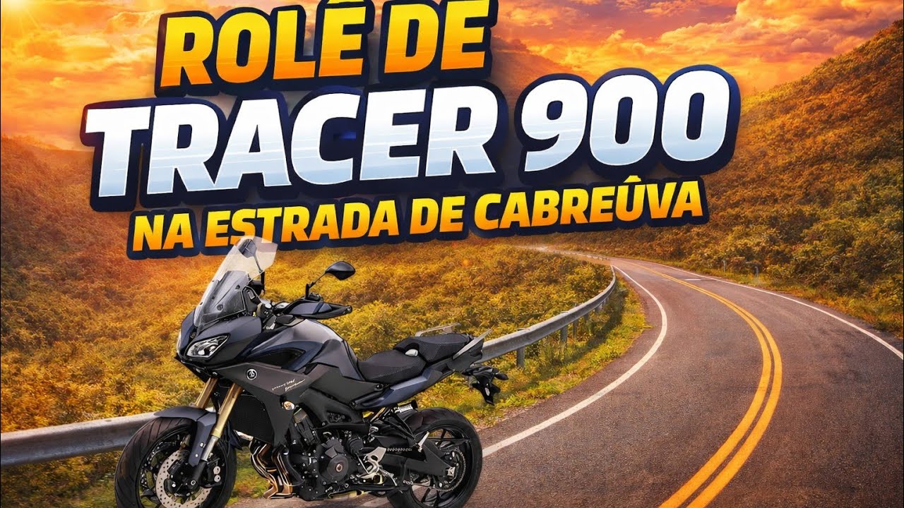 DE TRACER 900 GT NA ESTRADA DE CABREÚVA CONTINUAÇÃO DO ROLÊ 