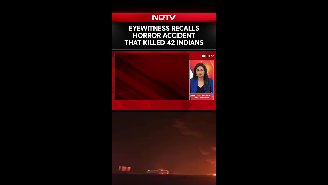 Saudi Bus Crash | Eyewitness Recalls Horror Accident In Medina That Killed 42 Indian Pilgrims