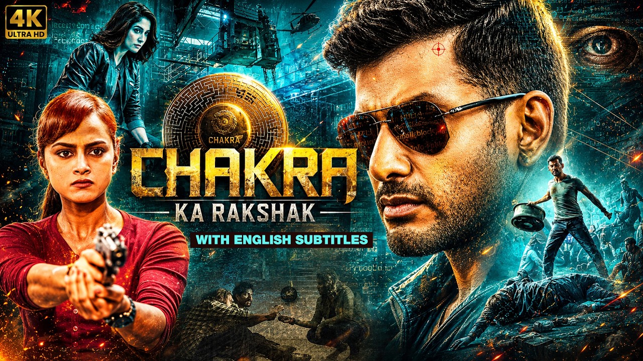 New South Movie | CHAKRA KA RAKSHAK | Vishal, Shraddha Srinath | 4K Hind Dubbed | English Subtitles