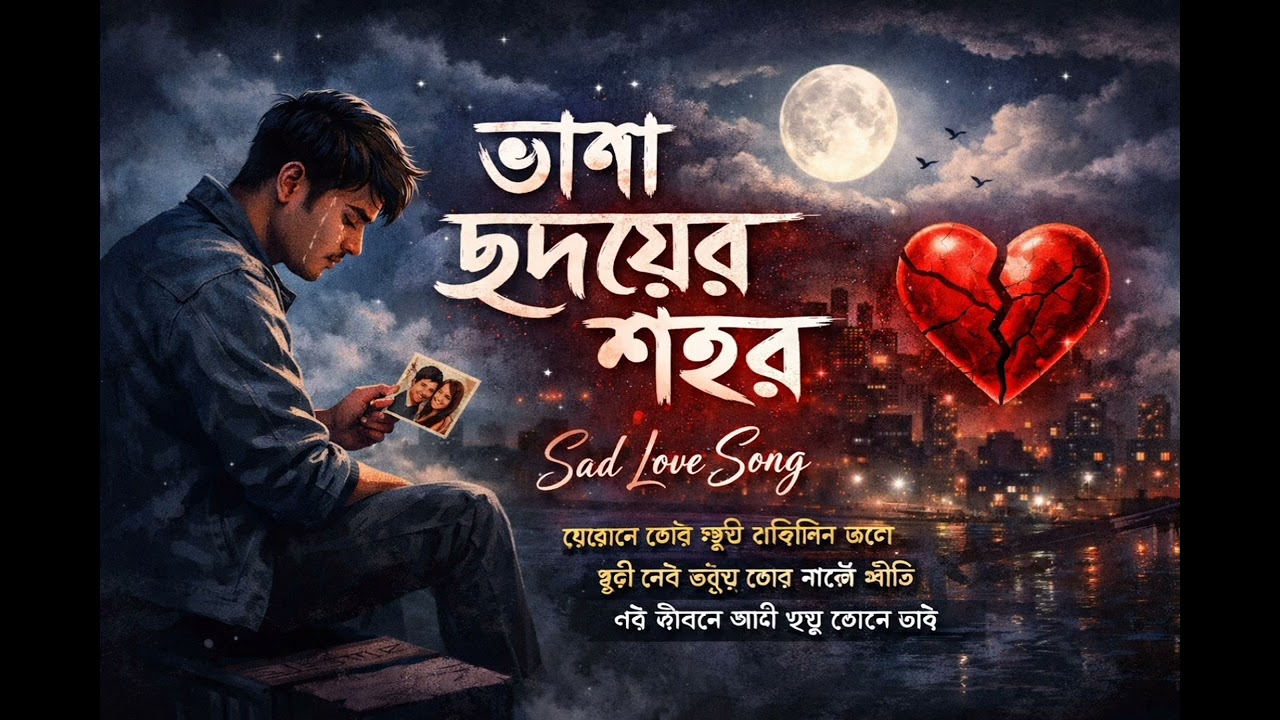 Title: “ভাঙা হৃদয়ের শহর” 🎵💔