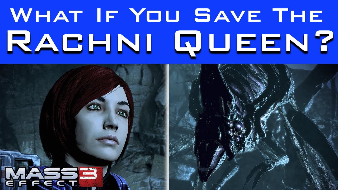 Mass Effect 3 - What Happens If You Save the Rachni Queen? (SAVE OR KILL?)