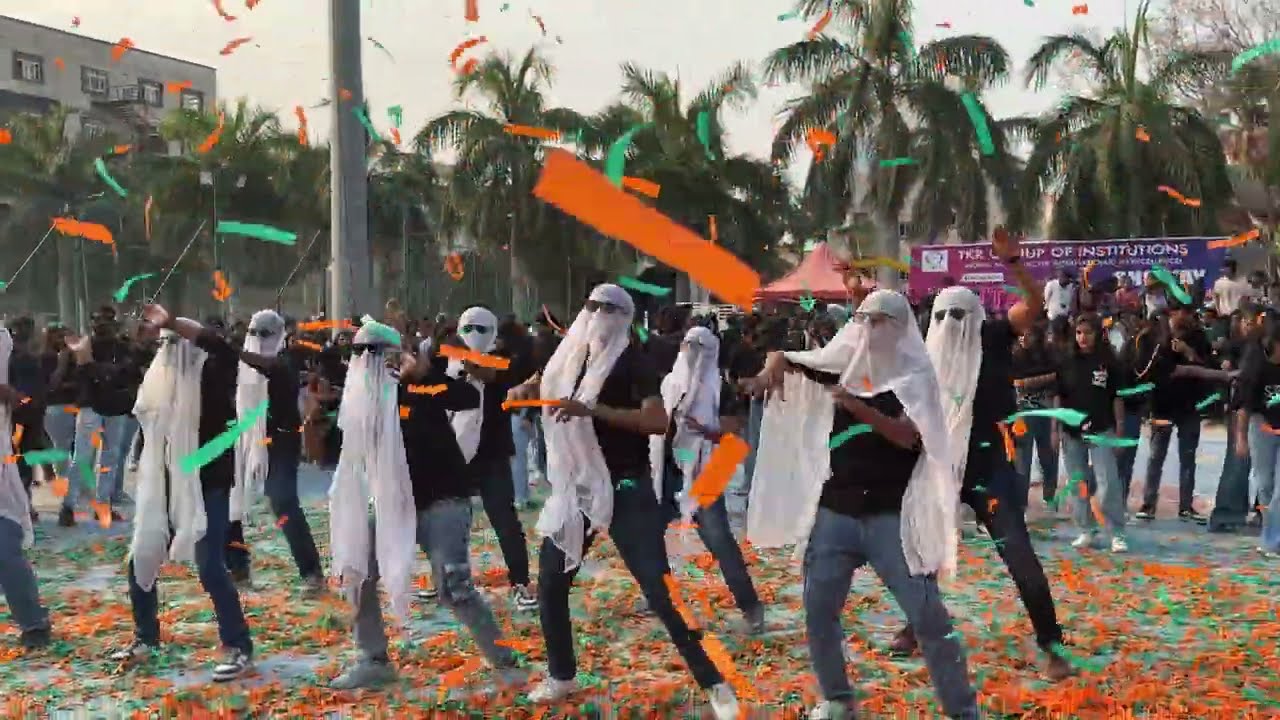 TKR College flash mob 2025 PART 2￼
