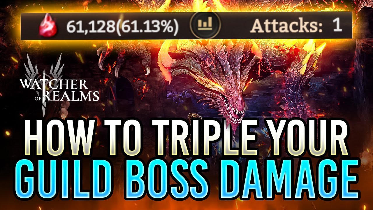 Ultimate Guild Boss Guide for ALL Players I Watcher of Realms