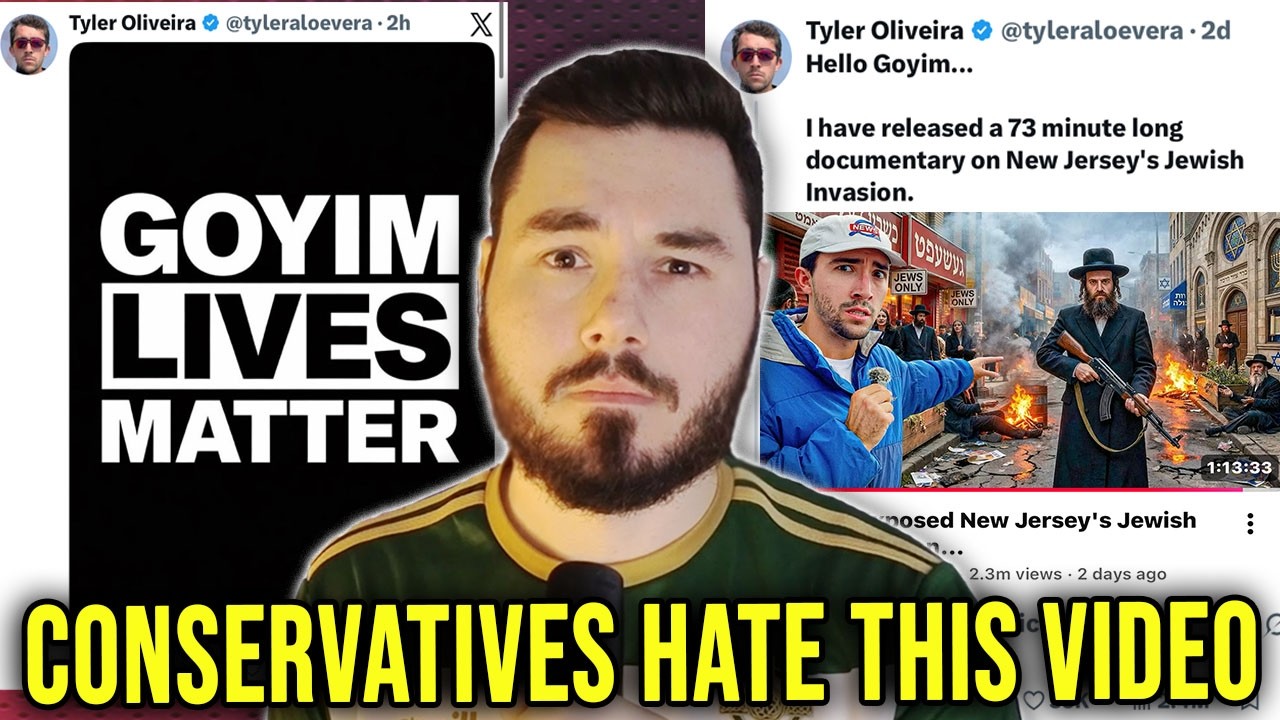 Conservatives TURN AGAINST Tyler Oliveira for This Video about the 'Jewish Invasion'