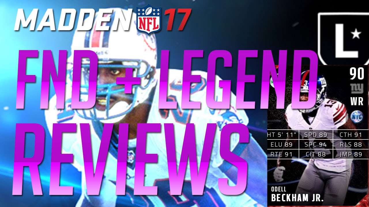 MUT 17 - New Legend + FND Review! New Odell!