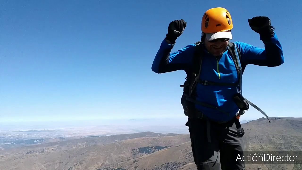 Arista Este del Cerro de los Machos y Veleta por la vía Fidel Fierro. SIERRA NEVADA