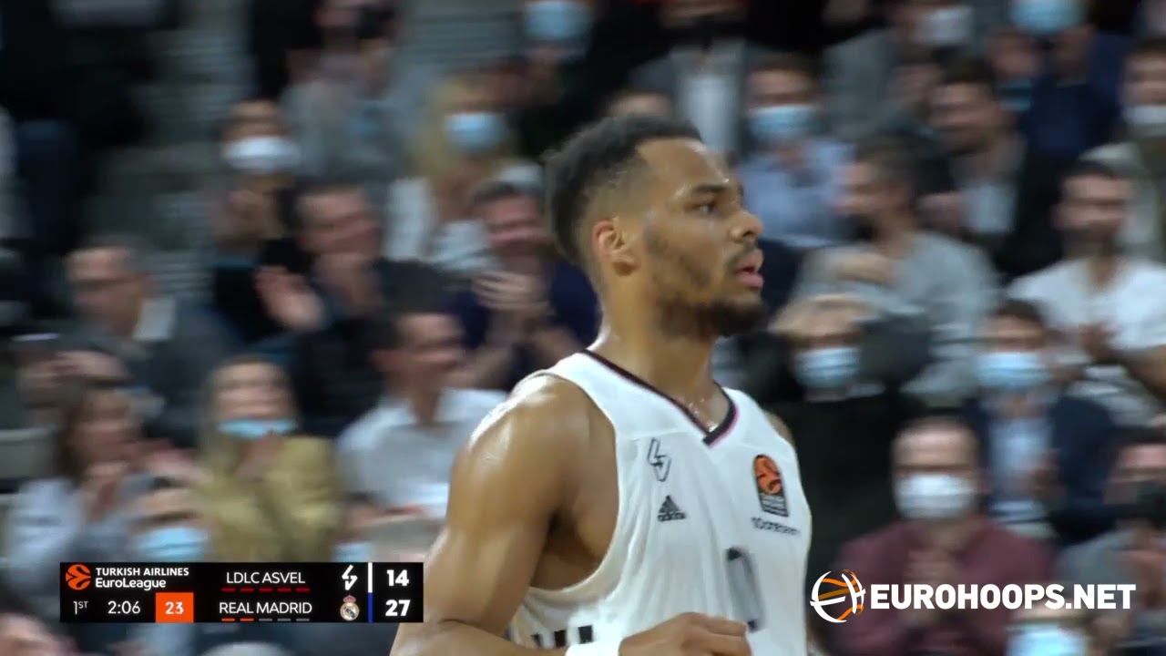 LDLC ASVEL Villeurbanne - Real Madrid 74-87: Elie Okobo (26 points)