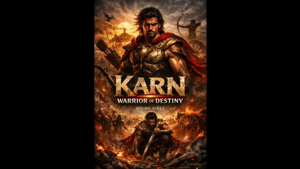 Warrior of Destiny | @Divinevibes-26 #Mythology Rap#KarnRap #WarriorOfDestiny #Mahabharat 