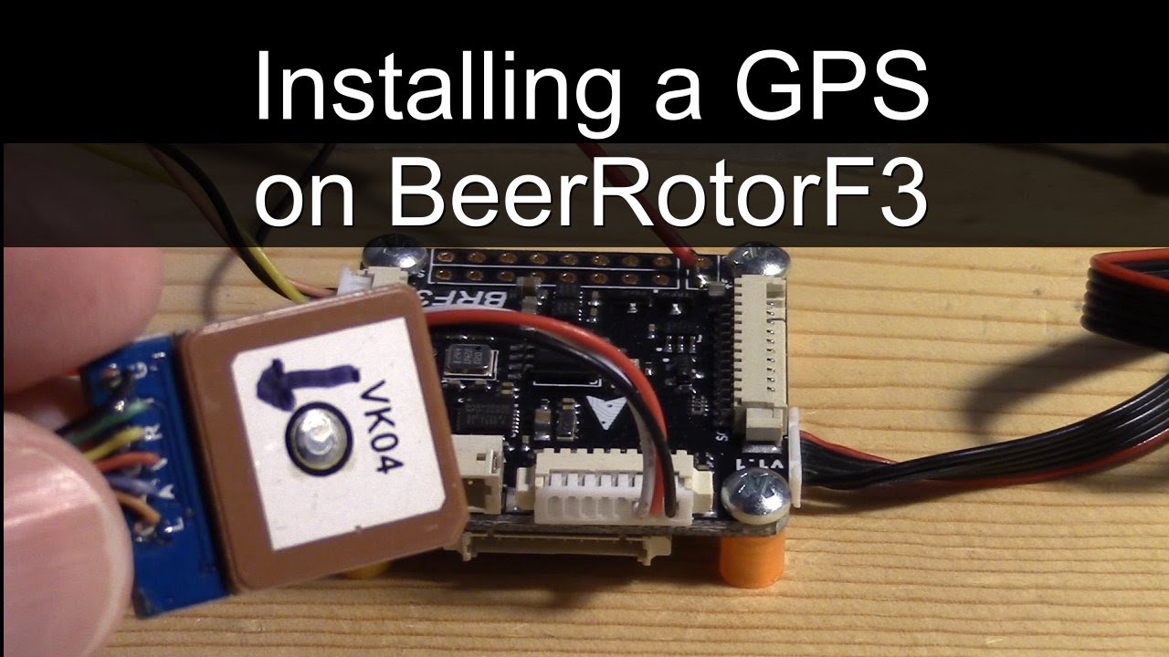 BeeRotor Airplane Setup with Cleanflight Part 7.0 (Installing Micro GPS) Step One (Under 250 grams)