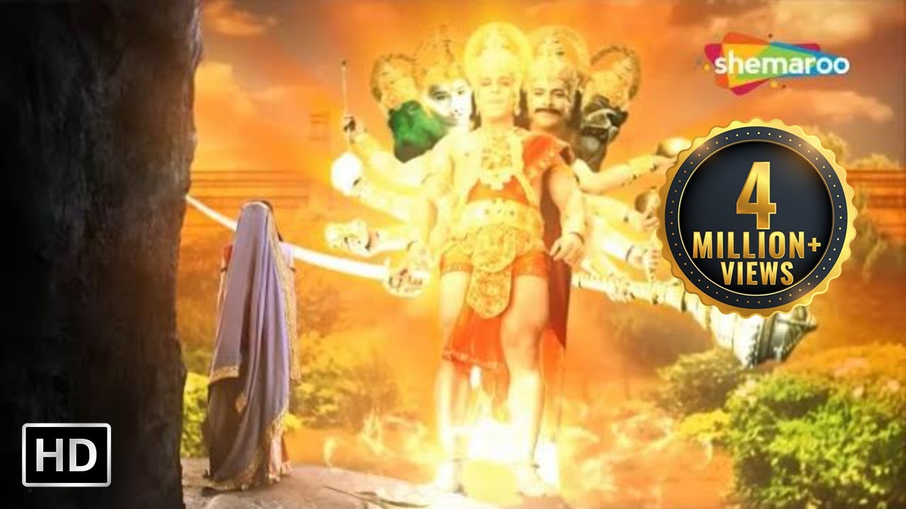 हनुमान ने माता सीता को अपना तेजस्वी रूप दिखाया  | Sankat Mochan Mahabali Hanumaan 390